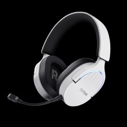 Trust audifonos inalambricos color blanco gaming - 25304