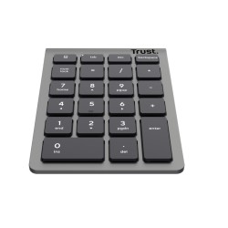 Trust teclado numerico inalambrico plata - 25709