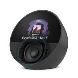 Amazon Echo Spot Alexa Despertador Inteligente Carbón Caja Dañada B0BFC7WQ6R