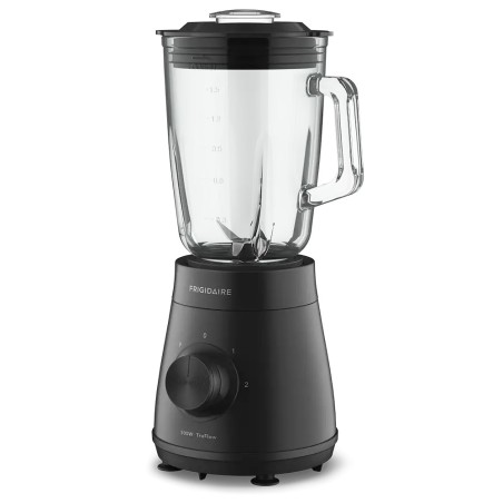 Frigidaire Licuadora 1.5lt 500W cuerpo de plástico color granito negro vaso de vidrio FBS20