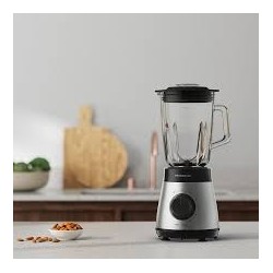 Frigidaire Licuadora 1.5lt 700W cuerpo acero inoxidable vaso de vidrio FBS30