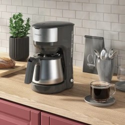 Frigidaire cafetera Capacidad de 1200 ML Jarra de acero inoxidable FCM22