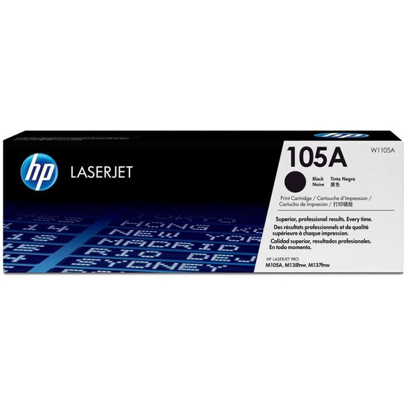 HP toner HP105A negro W1105A