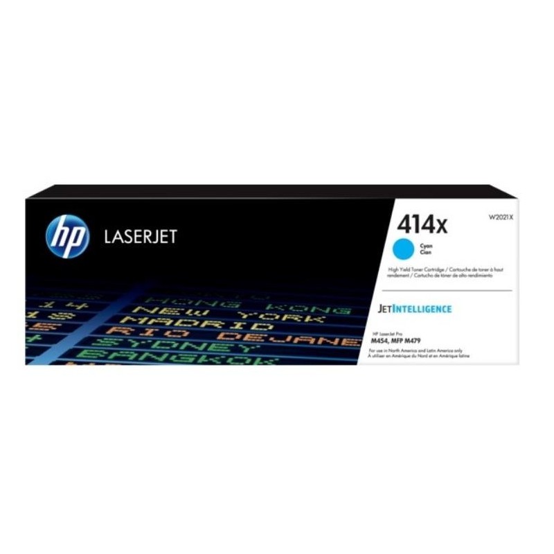 HP toner cyan HP414X W2021X