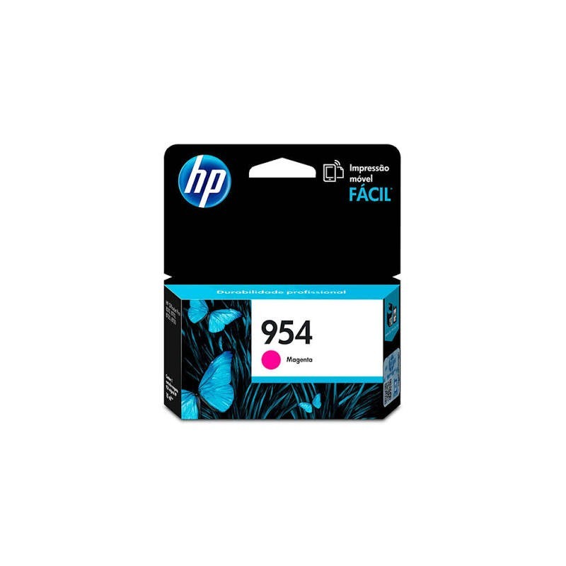 HP cartucho de tinta original 954 magenta L0S53Al