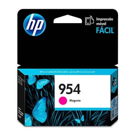 HP cartucho de tinta original 954 magenta L0S53Al