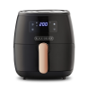 Black + Decker freidora de aire digital 5L negra HFD5055B