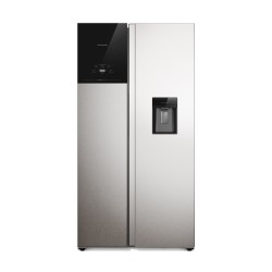 Frigidaire refrigerador side by side 19 pies  Inverter con dispensador FRS19F3N5BI