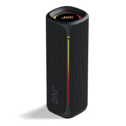 JVC audio portable bluetooth 5.4 45W 20W RMS / Bluetooth luces de ambiente color negro - XS-KY3115B