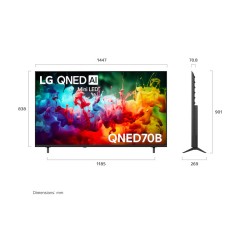 LG Televisor UHD 65" Smart - 65QNED70BSA