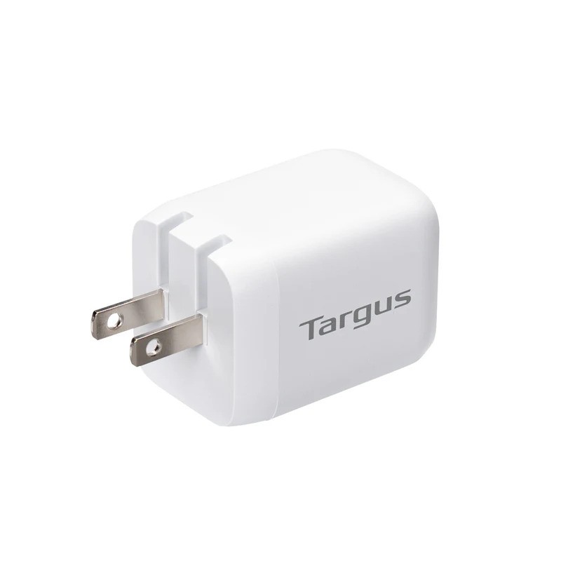 Targus cargador multi port GaN de pared 65W blanco -  APA11606TT