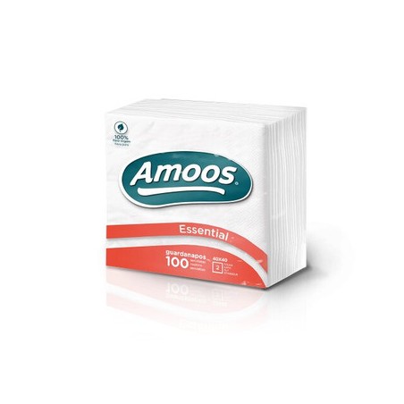 Amoos servilleta Essential 22X22 cm P100 C2 paq x 24 - T622059