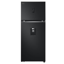 LG Refrigeradora Top Freezer de 383L (Net) / 423L (Gross) Smart Inverter & ThinQ™, color Negro Mate VT40APD