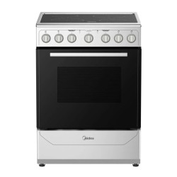 Midea cocina electrica 24 pul vitroceramica MES24FS2BADBG
