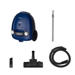 Midea aspiradora Canister con bolsa 1400W  1.5L MC11SA2B-CA