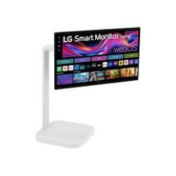 LG Monitor Inteligente Swing de 31.5 pulgadas 4K UHD IPS con Pantalla Táctil y Soporte Rodante. 32U889SA