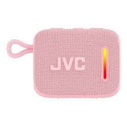 JVC audio portable bluetooth de 5W con luz ambiental resistente al agua rosado - XS-KY2115P