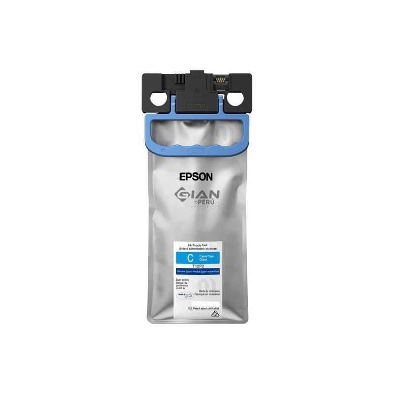 Epson bolsa de tinta para work force EM-C800 cyan hi - T12P200