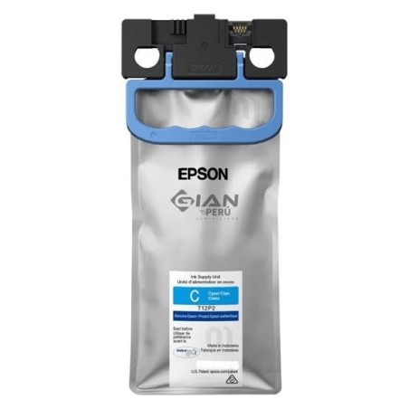 Epson bolsa de tinta para work force EM-C800 cyan hi - T12P200