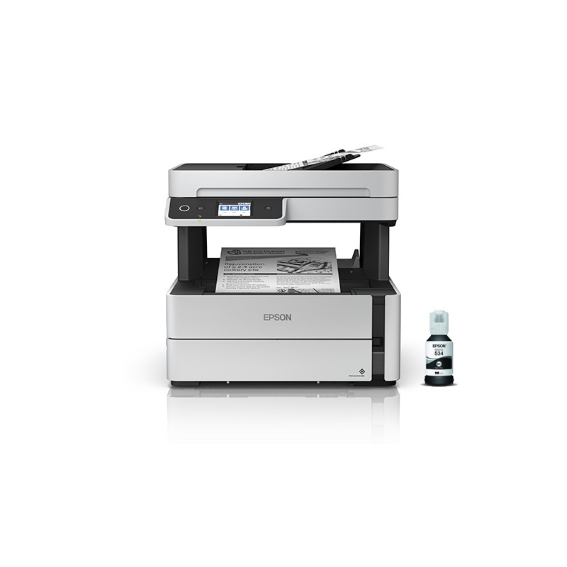 Epson impresora ecotank multifuncional monocro - fax - ADF M3170  C11CG92301