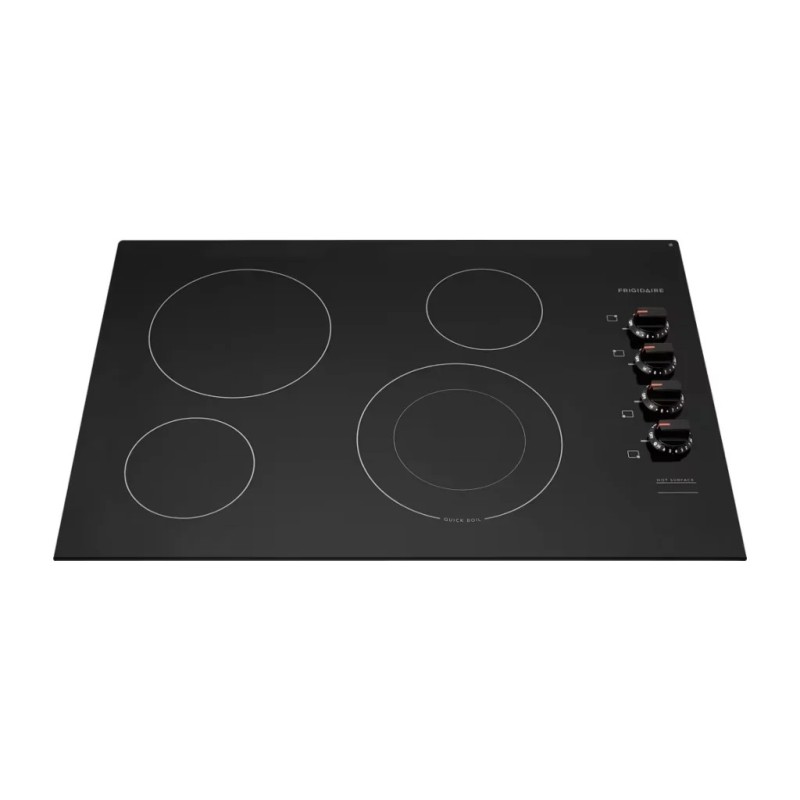Frigidaire plantilla eléctrica 30 empotrable 4 quemadores FFEC3025UB