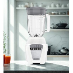 Black+Decker licuadora ice crush 700W-Vaso Plast- Blanca - BL0877-1WDLA