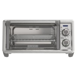 Black + Decker horno con freidora de aire 4 rebanadas - TO4125-0SDLA