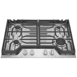 Frigidaire plantilla de gas 30 empotrable 4 quemadores FCCG3027AS