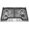 Frigidaire plantilla de gas 30 empotrable 4 quemadores FCCG3027AS