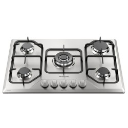 Frigidaire plantilla de gas 30" empotrable 5 quemadores FTGC3050XS