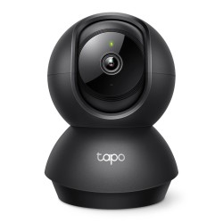 Tp Link camara de vigilancia Wi-Fi 2K de 360 ° con deteccion por IA y llanto de bebe color negro -Tapo C211