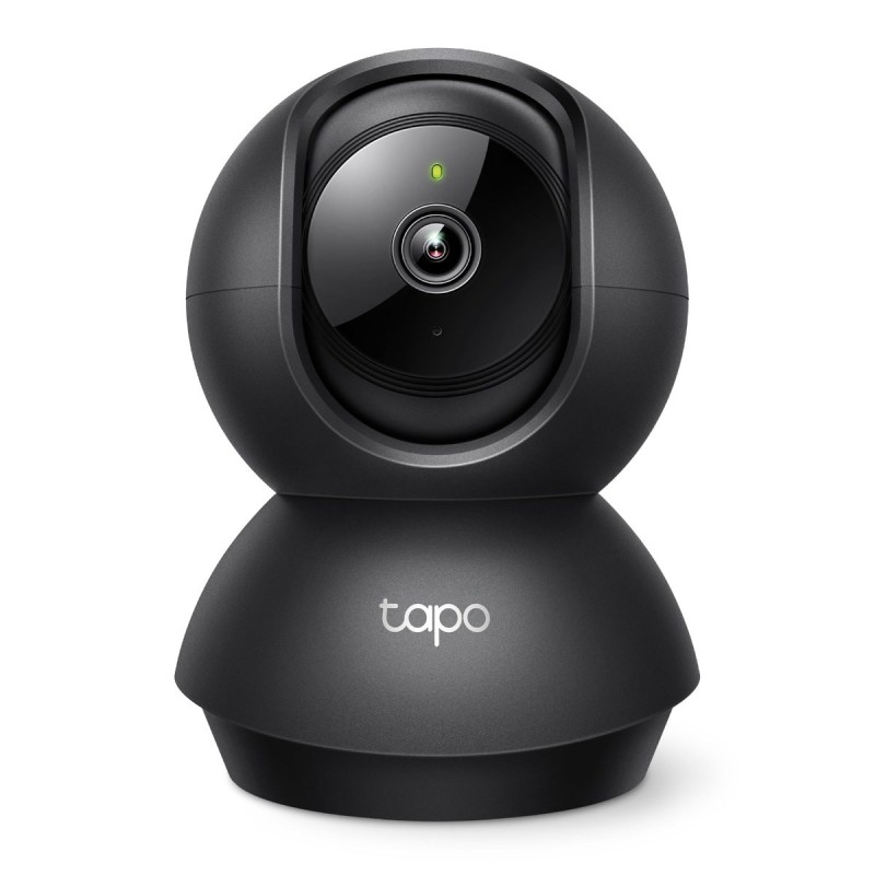 Tp Link camara de vigilancia Wi-Fi 2K de 360 ° con deteccion por IA y llanto de bebe color negro -Tapo C211
