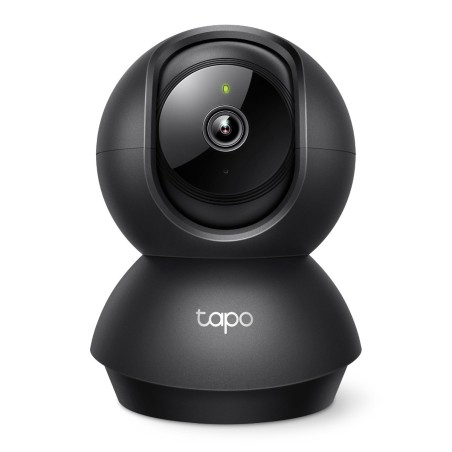Tp Link camara de vigilancia Wi-Fi 2K de 360 ° con deteccion por IA y llanto de bebe color negro -Tapo C211