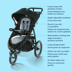 GRACO COCHE 3 RUEDAS PLEGABLE. 2115427