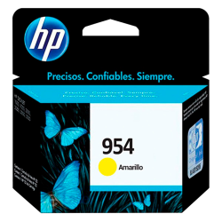 HP cartucho de tinta original 954 amarillo L0S56Al