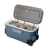 COLEMAN HIELERA 100QT GRAY RUED. 2187695