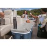 COLEMAN HIELERA 100QT GRAY RUED. 2187695