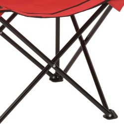 COLEMAN SILLA PLEGABLE ROJA. 2000020258