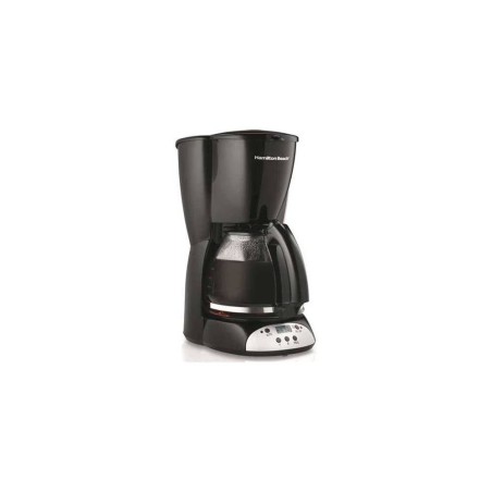 Hamilton Beach cafetera con reloj negra 49465RG