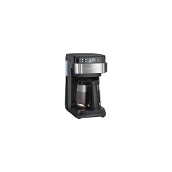 Hamilton Beach cafetera con reloj negra 49465RG