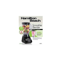 Hamilton Beach licuadora para batidos 10 velocidades negra 50167G