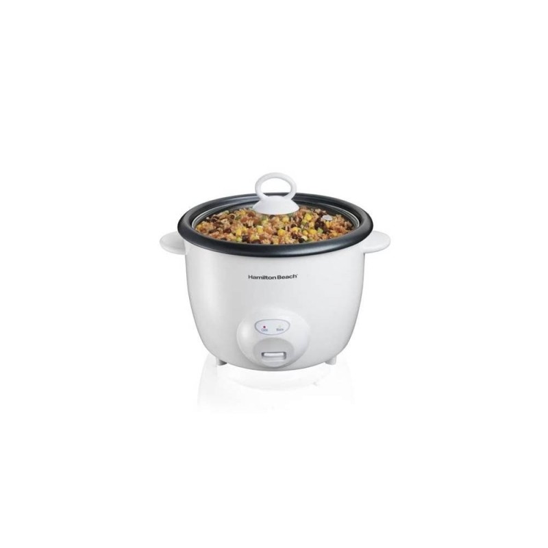 Hamilton Beach olla arrocera 20 tazas con tapa de vidrio 37532N