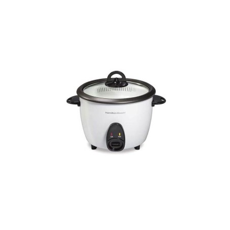 Hamilton Beach olla arrocera 16 tazas con tapa de vidrio 37516MN