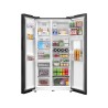 Midea Refrigerador Side by Side Inverter de 20 pies Negro MDRS710FGM28W