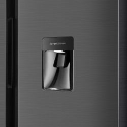 Midea Refrigerador Side by Side Inverter de 20 pies Negro MDRS710FGM28W