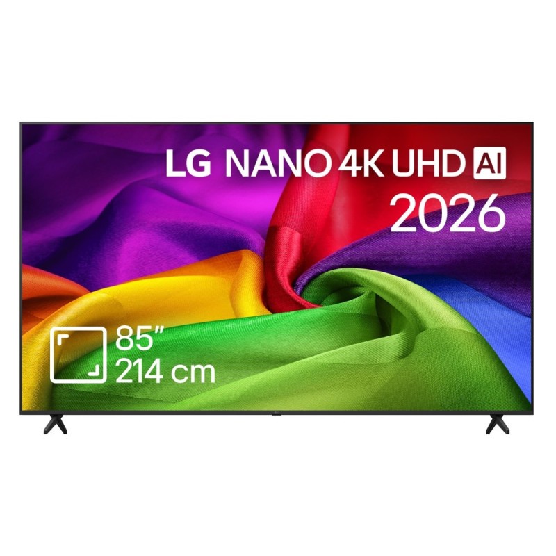 LG Televisor 85" UHD 4K Nano Smart TV 85NU800BPSB