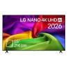 LG Televisor 85" UHD 4K Nano Smart TV 85NU800BPSB