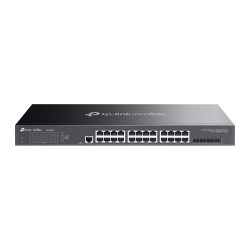 TP-link switch administrado omada jet stream de 24 puertos gigabit L2 con 4 ranuras SFP-SG3428X