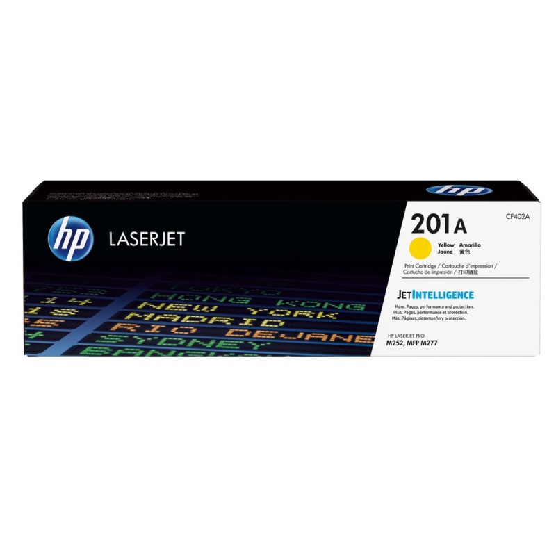 HP toner amarillo 201A 1 400pgs CF402A