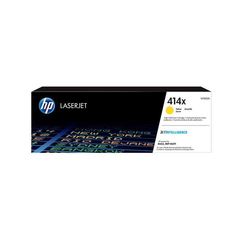 HP toner amarillo HP414X W2022X